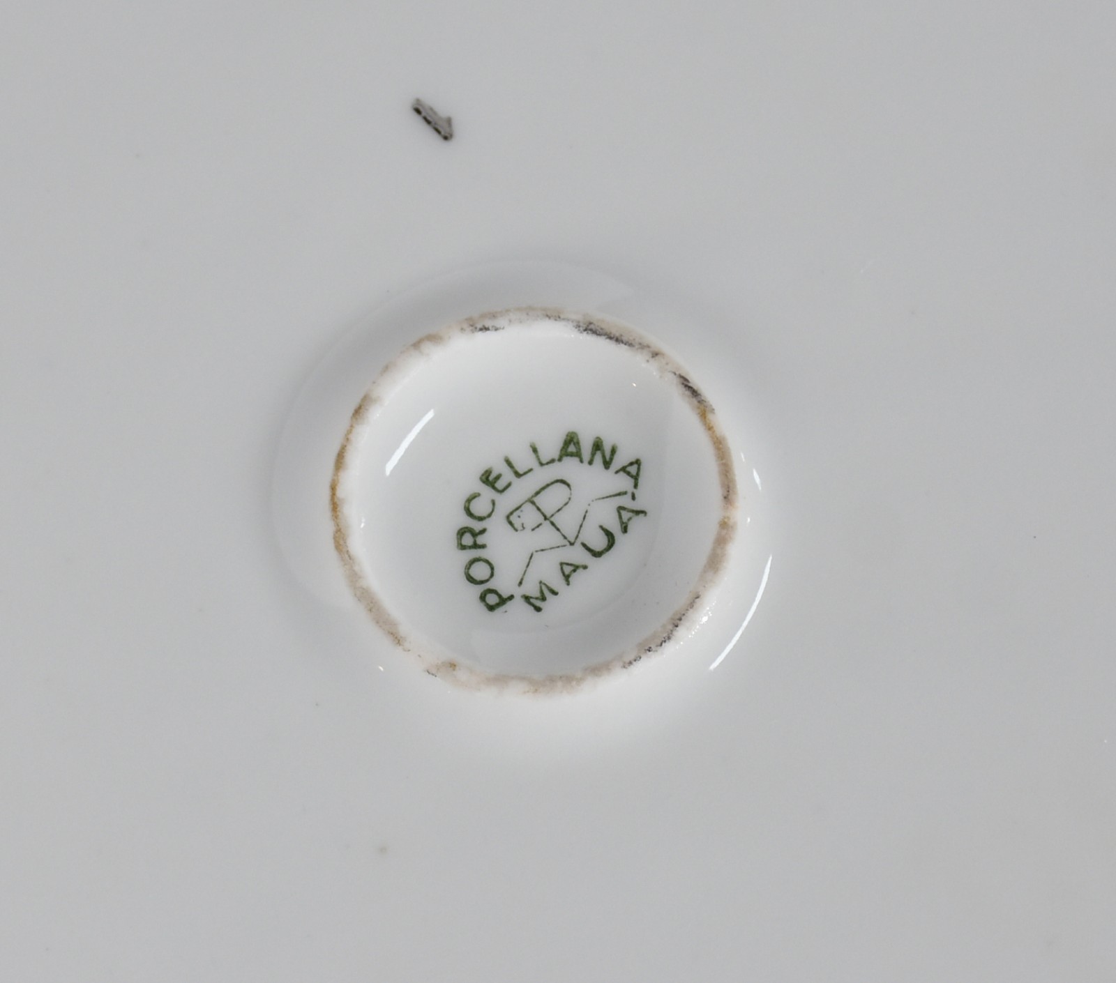 Aparelho de chá, café e bolo de porcelana Mauá, ricamente decorado em... - foto 5 de 5