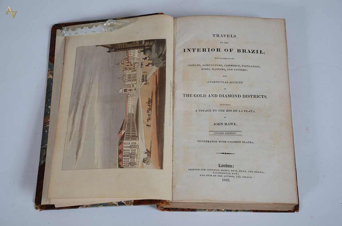Livro: Mawe, John: Travels in the Interior of Brazil...the Gold &...