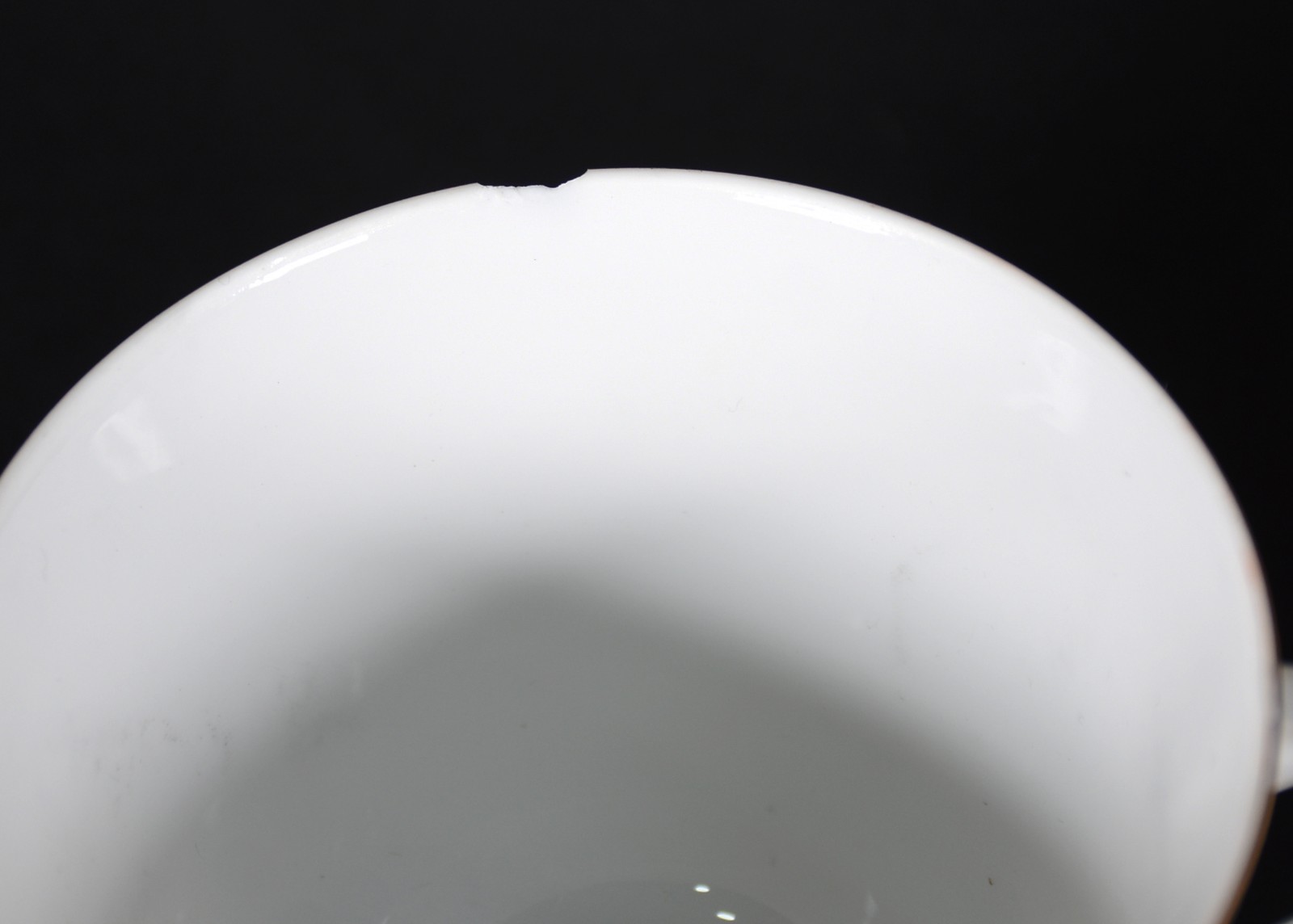 Serviço de chá de porcelana Noritake composto de 5 xícaras com pires... - foto 3 de 5