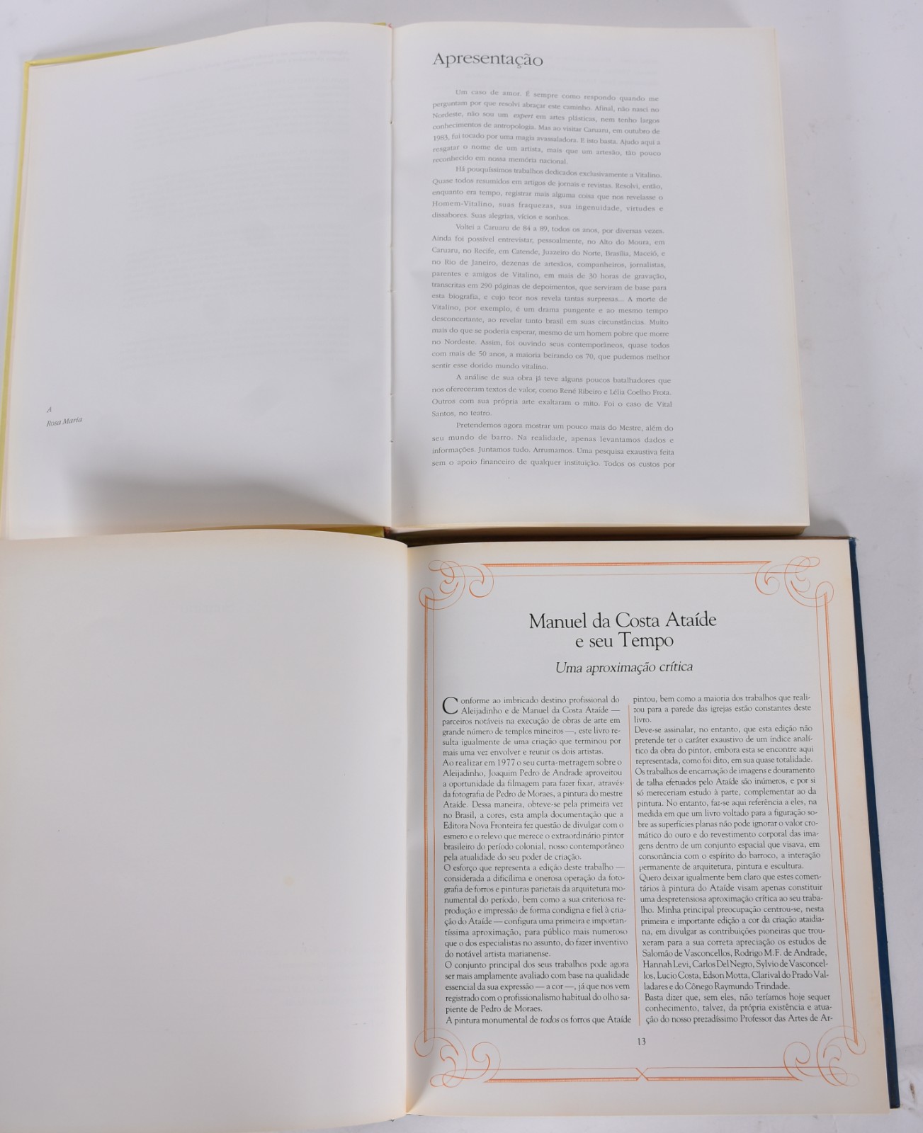 Dois livros: A) Vitalino sem barro: O homem - Paulino Cabral de... - foto 3 de 9