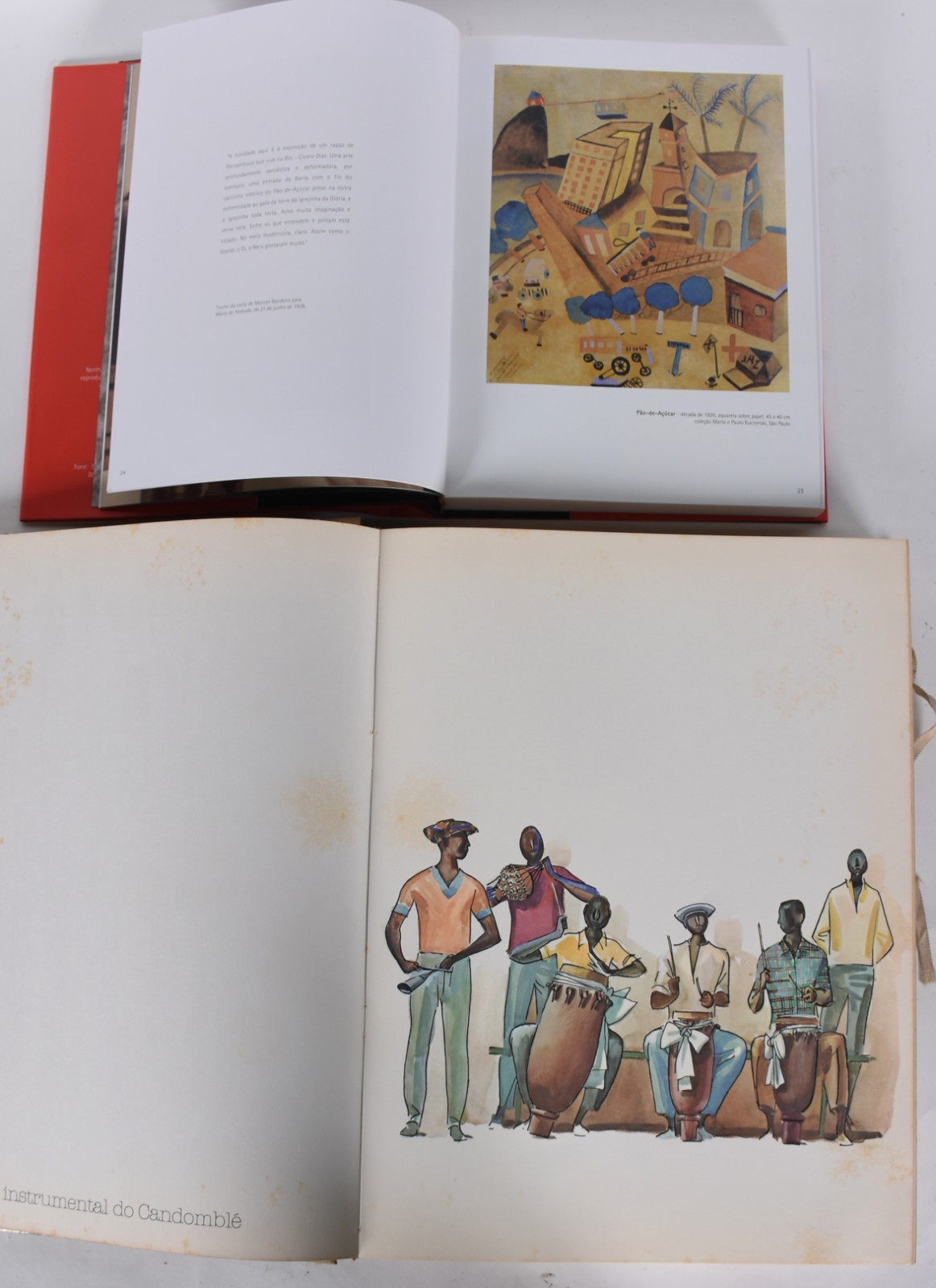 Dois livros: A) Carybé -Iconografia Deuses Africanos no candomblé da... - foto 3 de 6