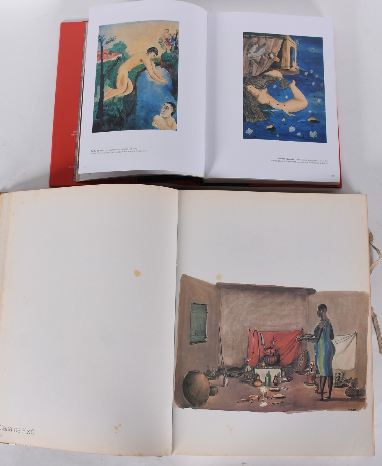 Dois livros: A) Carybé -Iconografia Deuses Africanos no candomblé da... - foto 4 de 6
