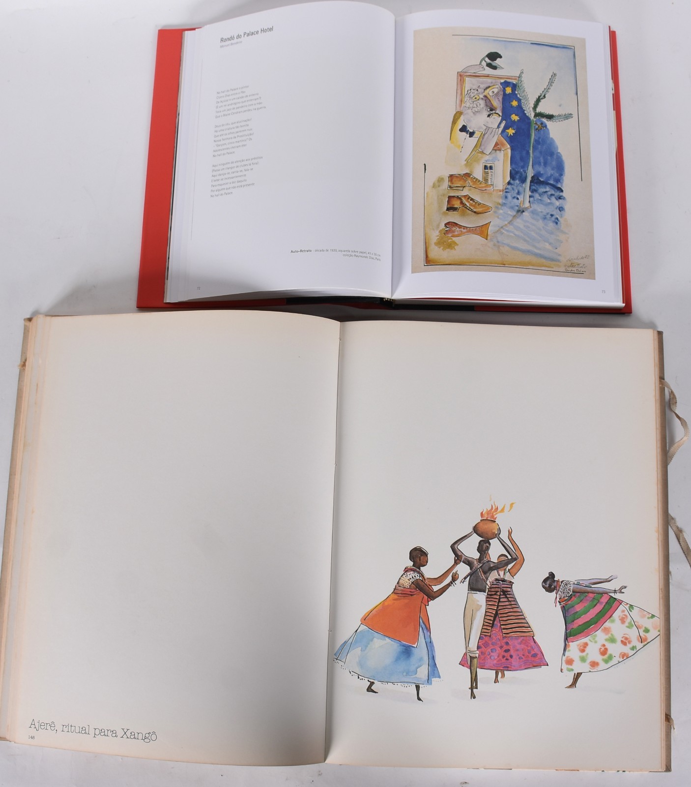Dois livros: A) Carybé -Iconografia Deuses Africanos no candomblé da... - foto 5 de 6