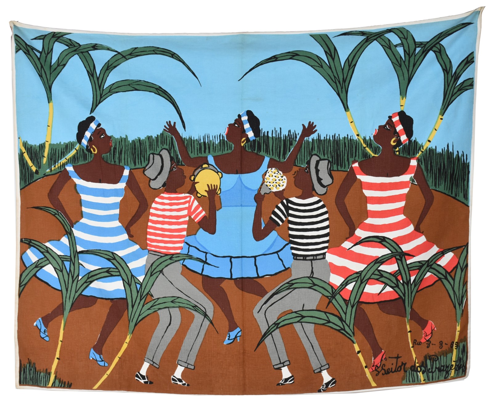 Heitor dos Prazeres (1898-1966), Samba no Canavial - foto 1 de 3