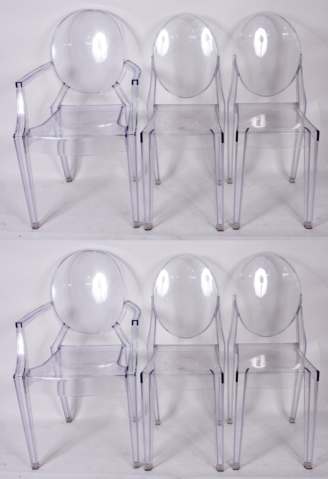 Philippe Starck (1949), Cadeiras "GHOST" - foto 1 de 7