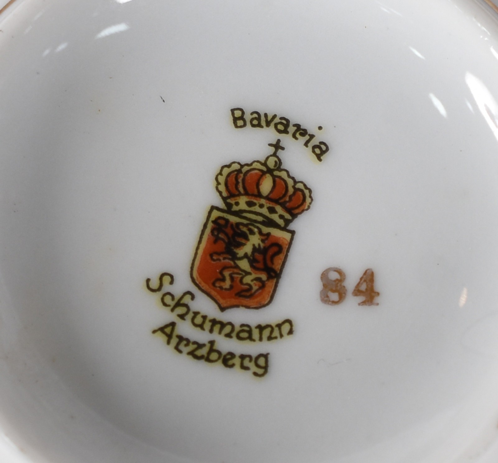 Serviço para chá de porcelana da Bavaria Schumann Arzberg, ricamente... - foto 4 de 4