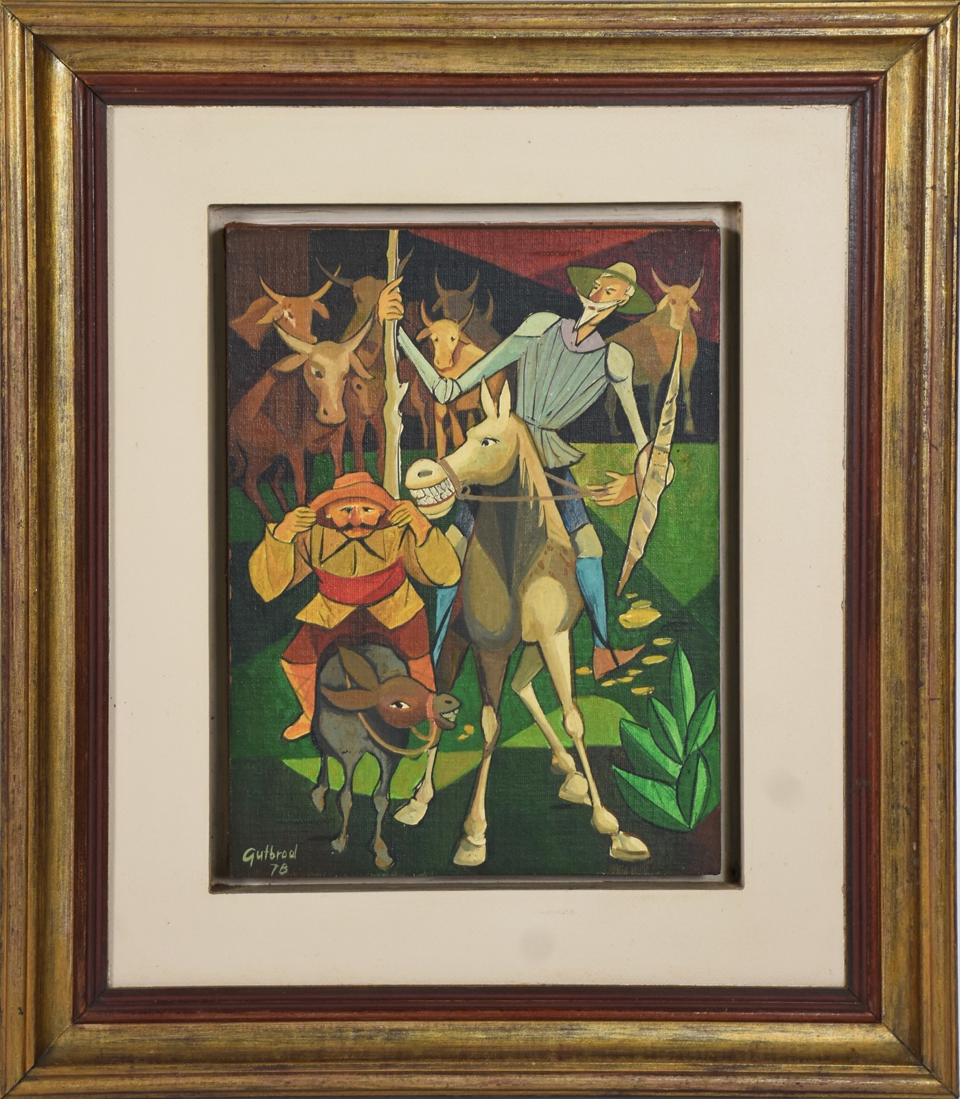 GUTBROD , Dom Quixote e Sancho Pança - foto 2 de 4