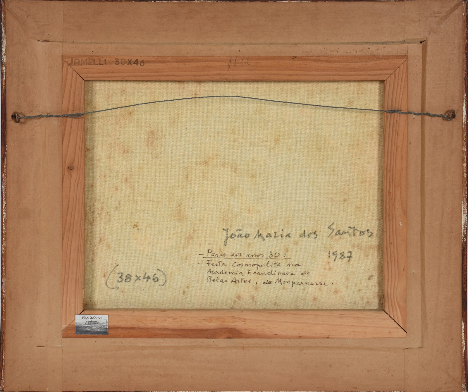 João Maria dos Santos (1909-1988), Paris nos Anos 30 - foto 4 de 4