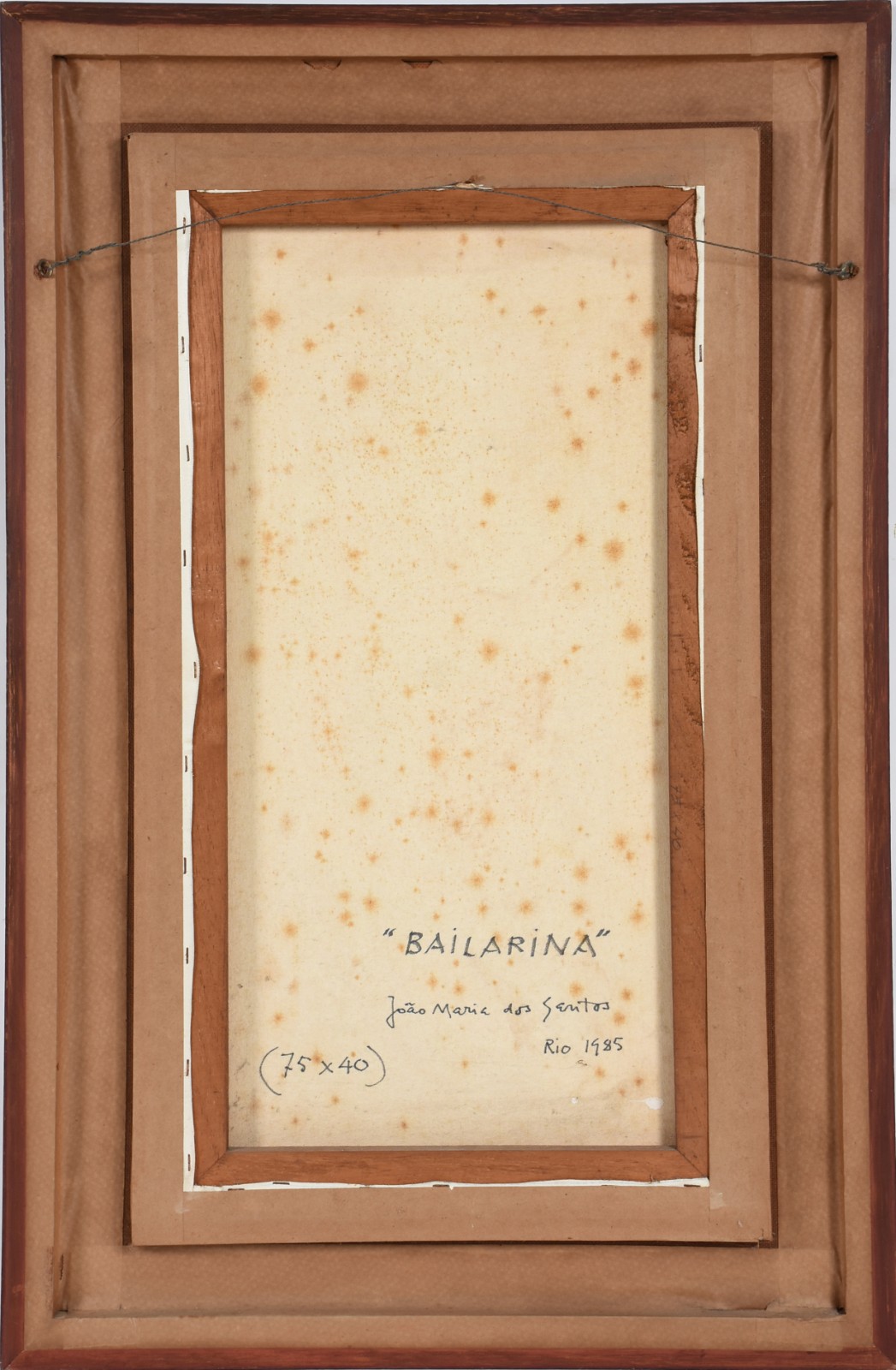 João Maria dos Santos (1909-1988), Bailarina - foto 4 de 4