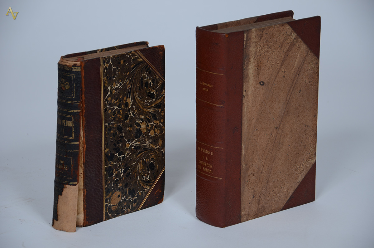 a) Livro, Mossé, Dom Pedro II Empereur du Brésil. Librairie de...