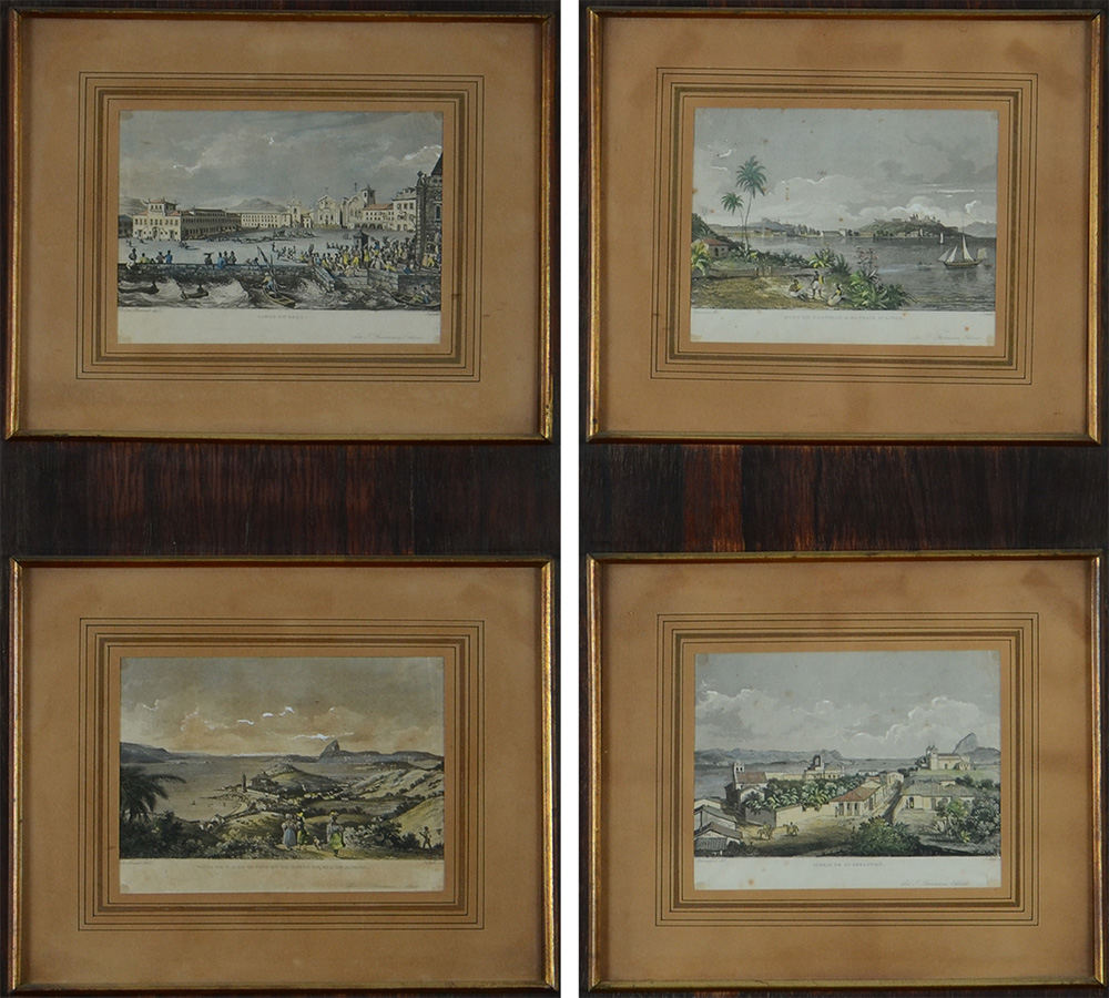 Par de gravuras medida externa 70 x 45 cm - Steinmann Editeur (... - foto 1 de 3