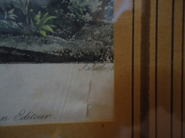 Par de gravuras medida externa 70 x 45 cm - Steinmann Editeur (... - foto 3 de 3