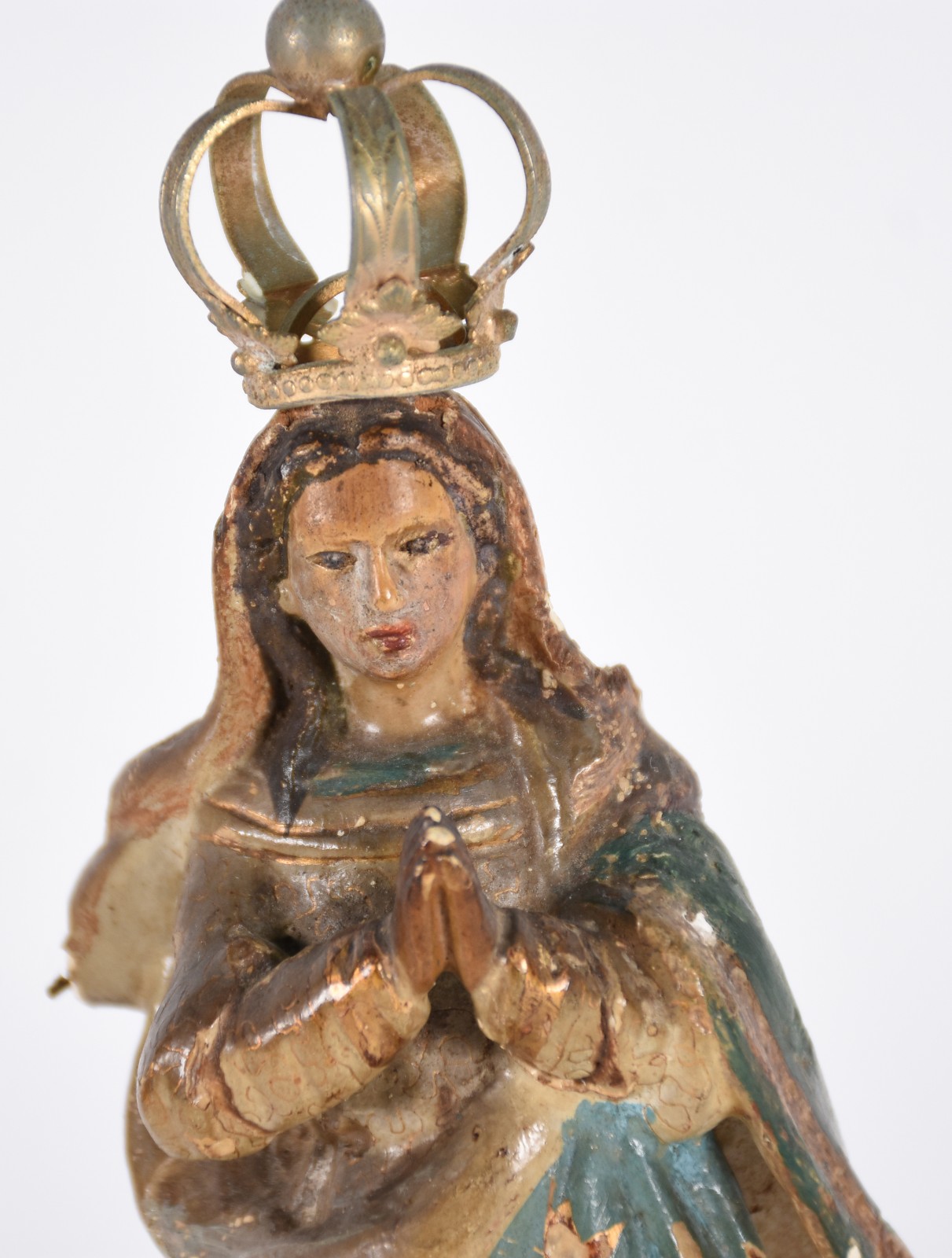 Nossa Senhora da Conceição - Antiga imagem de madeira policromada... - foto 2 de 5