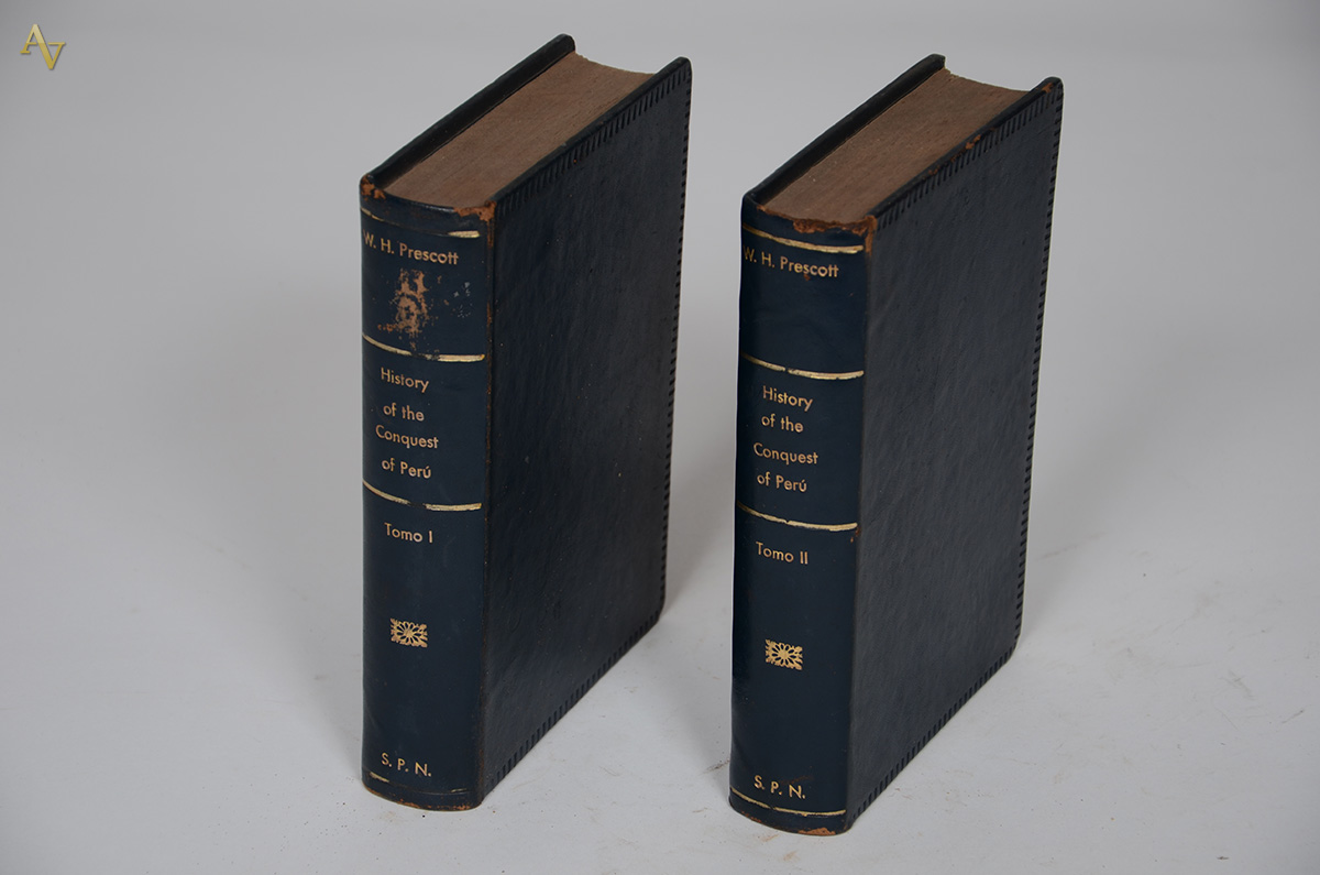 Livro Prescott, H. William History of the Conquest of Peru...dois...