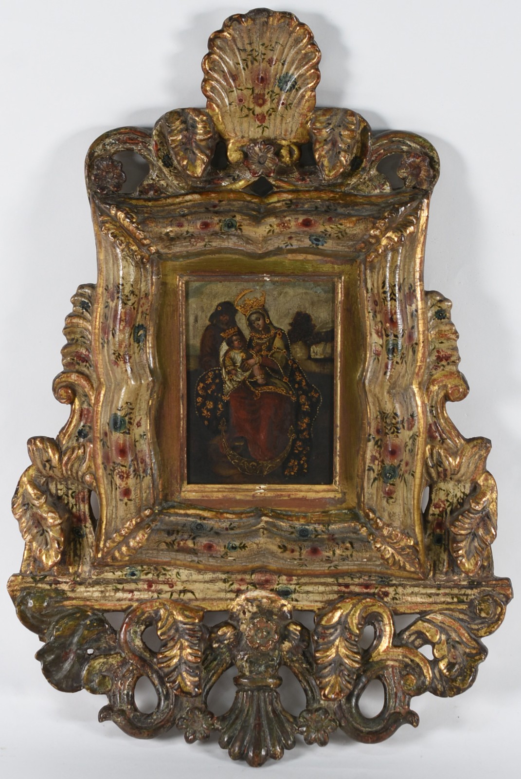 Escola Cusquenha (1538), Nossa Senhora com menino - foto 2 de 3