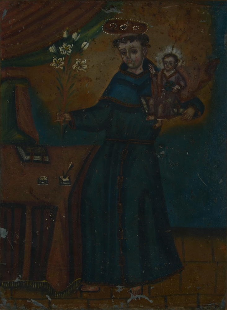 Quadro SANTO ANTONIO oscobre 35 x 26 - foto 1 de 2