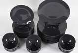 Serviço de jantar de cerâmica MESA composto de ... - Serviço de jantar de cerâmica MESA composto de 12 pratos rasos, 12 bowls e 12 para sobremesa. Total 36 peças