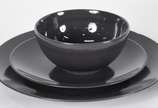 Serviço de jantar de cerâmica MESA composto de ... - Serviço de jantar de cerâmica MESA composto de 12 pratos rasos, 12 bowls e 12 para sobremesa. Total 36 peças