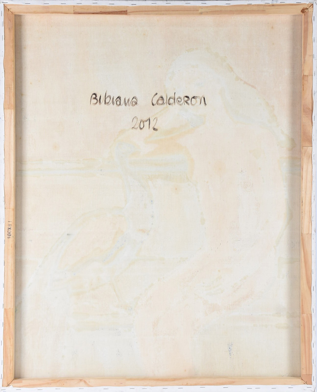 Bibiana Calderón  (1949), Figura com Pássaro - foto 3 de 3