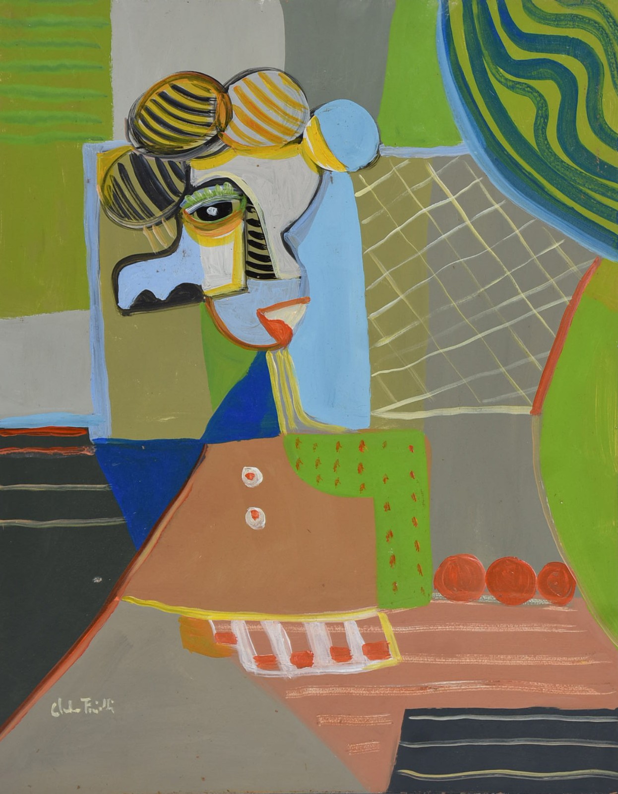 Cláudio Faciolli (1955), Mulher Picassiana - foto 1 de 4