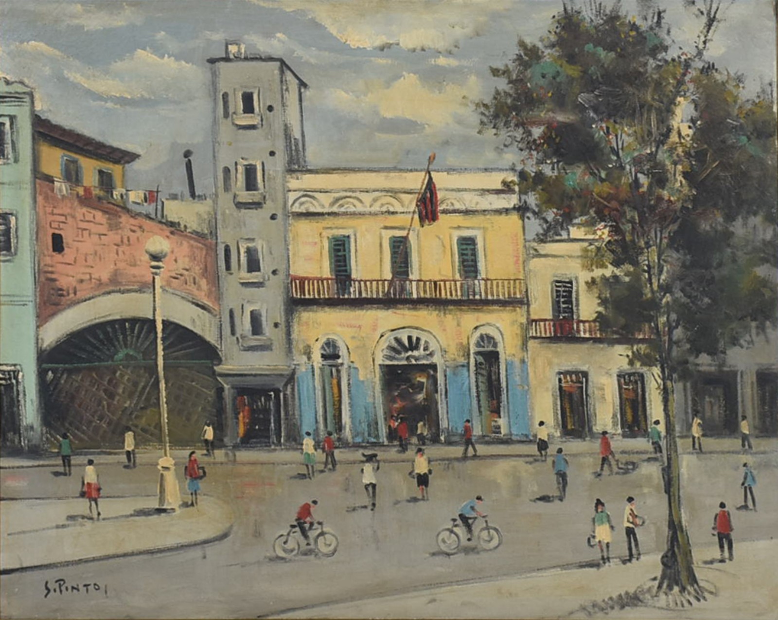 Sylvio Pinto (1918-1997), Cena urbana - foto 1 de 4