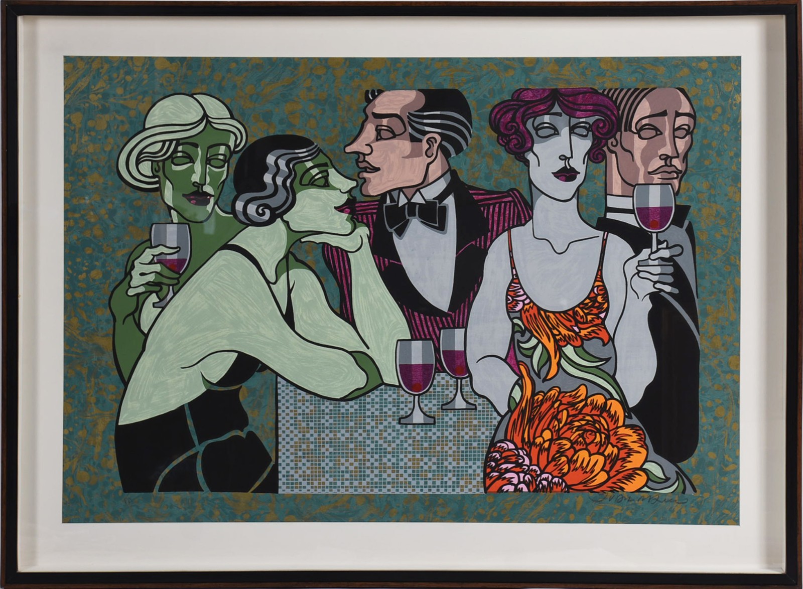 Juarez Machado (1941-2026), Figuras no bar - foto 1 de 5