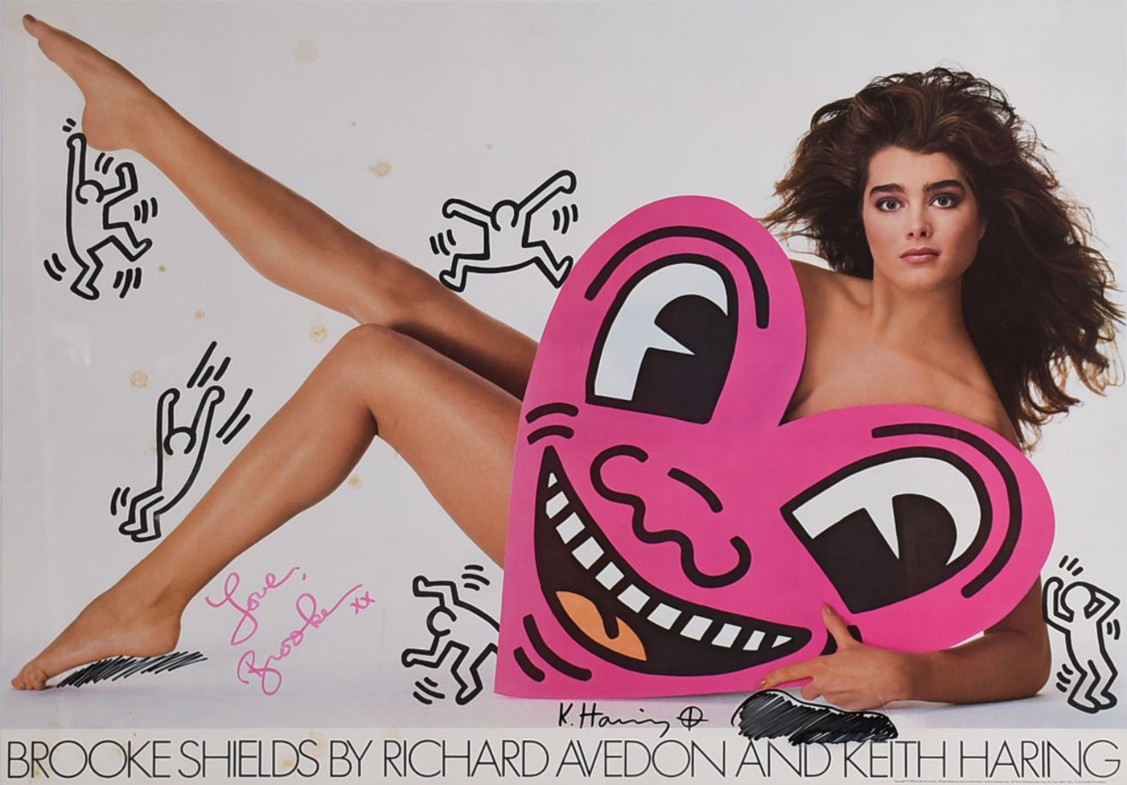 Keith Haring (1958-1990), BROOKE SHIELDS - foto 1 de 7
