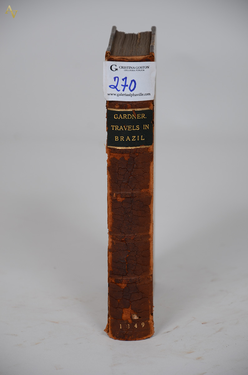 Livro Gardner, George Travels in the Interior of Brazil...London...