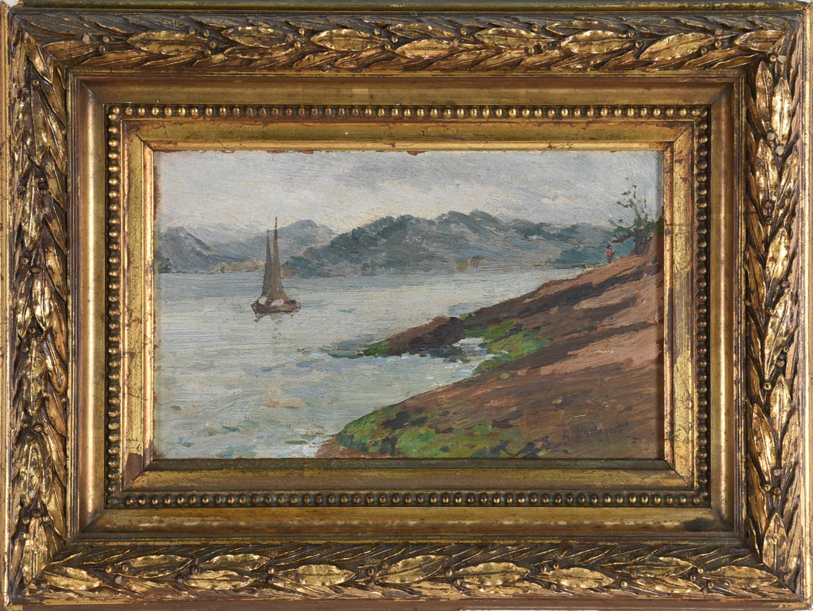 Benjamim Parlagreco (1856-1902), Paisagem - foto 2 de 4