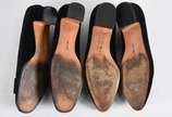 Dois pares de sapatos femininos italianos FERRA... - Dois pares de sapatos femininos italianos FERRAGAMO. Peças usadas seminovas. Tamanho 36.