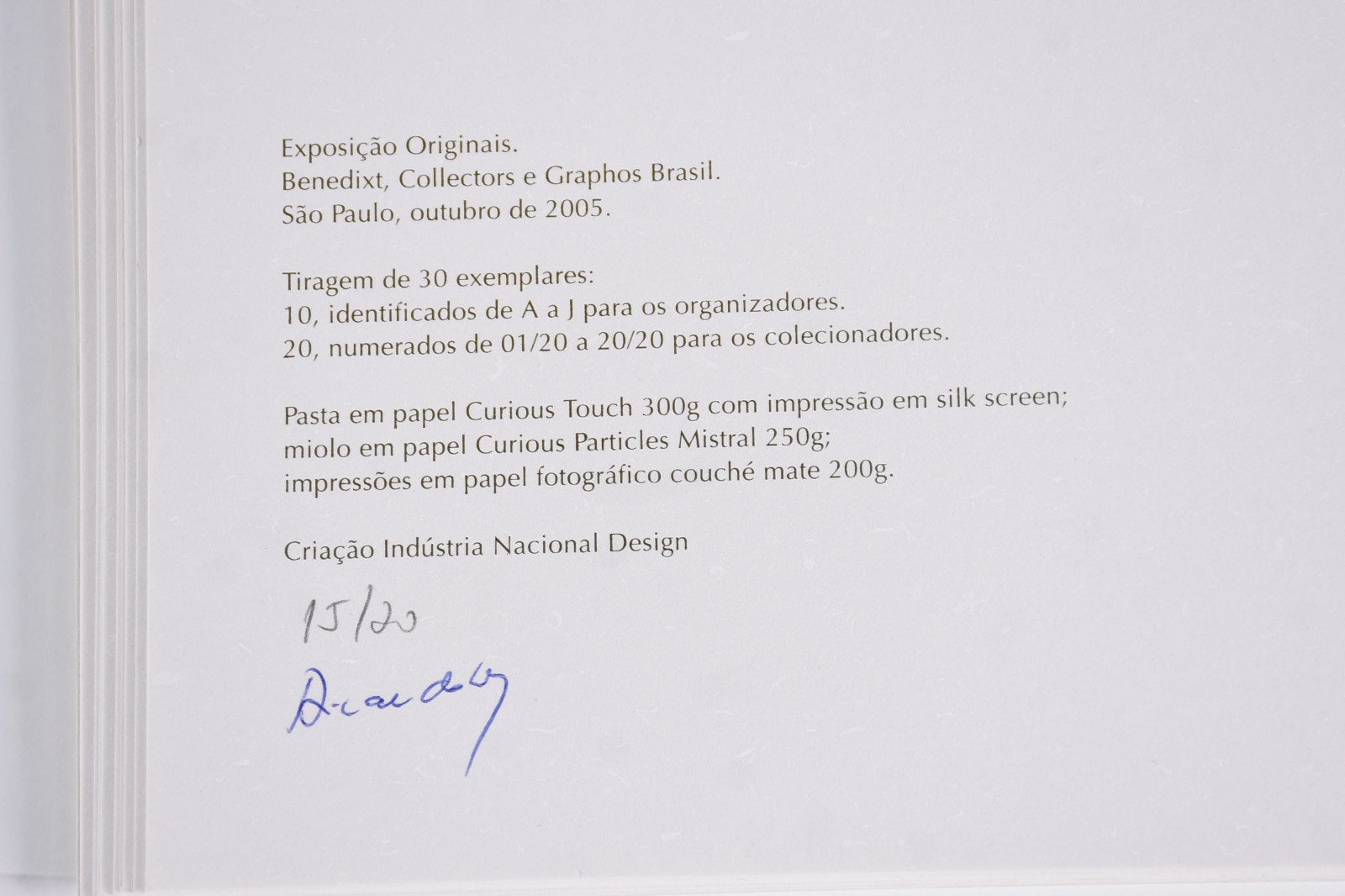 Livro-Catálogo "Tenreiro - Originais" - Tiragem de 30 exemplares... - foto 7 de 7