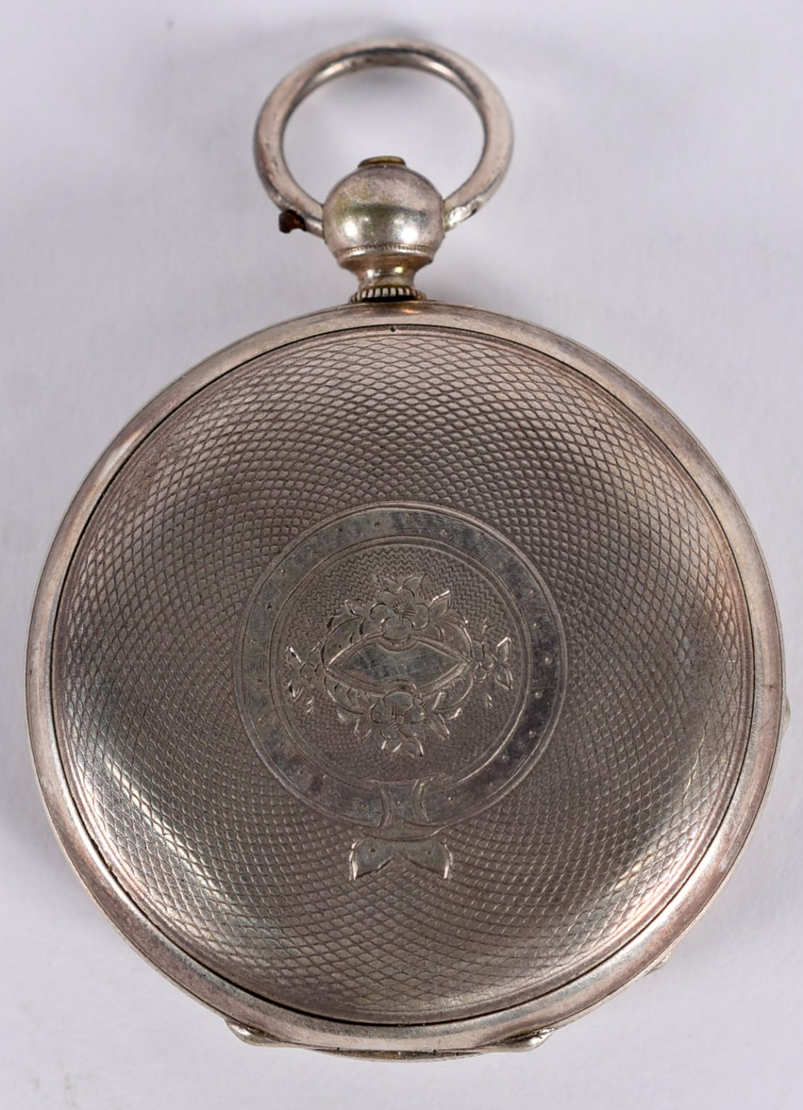 Relógio de bolso de prata da marca Campbell (Máquina parada... - foto 3 de 10