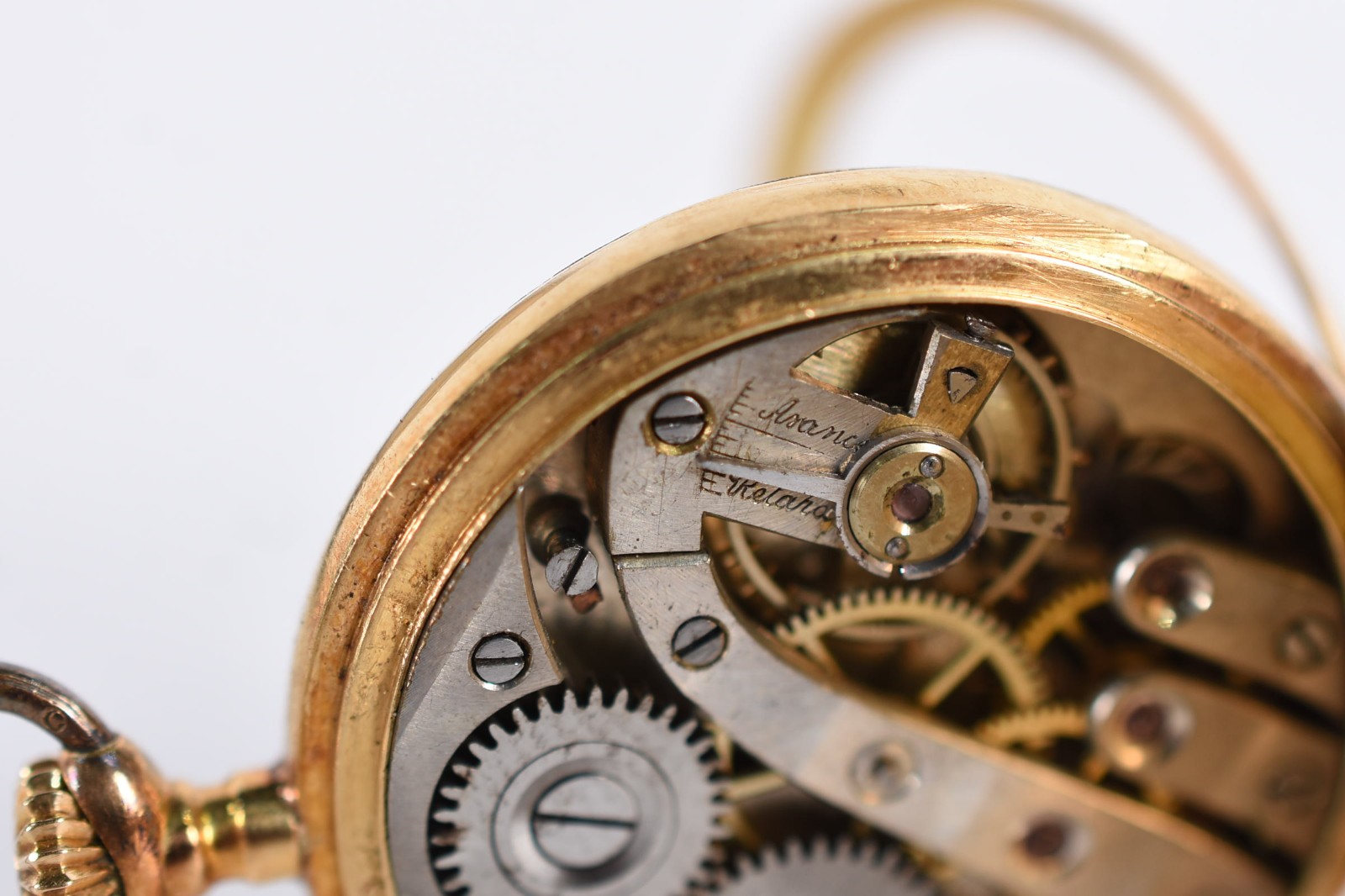 Relógio de ouro 18 k da marca Vulcain, na caixa original (vidro... - foto 8 de 9