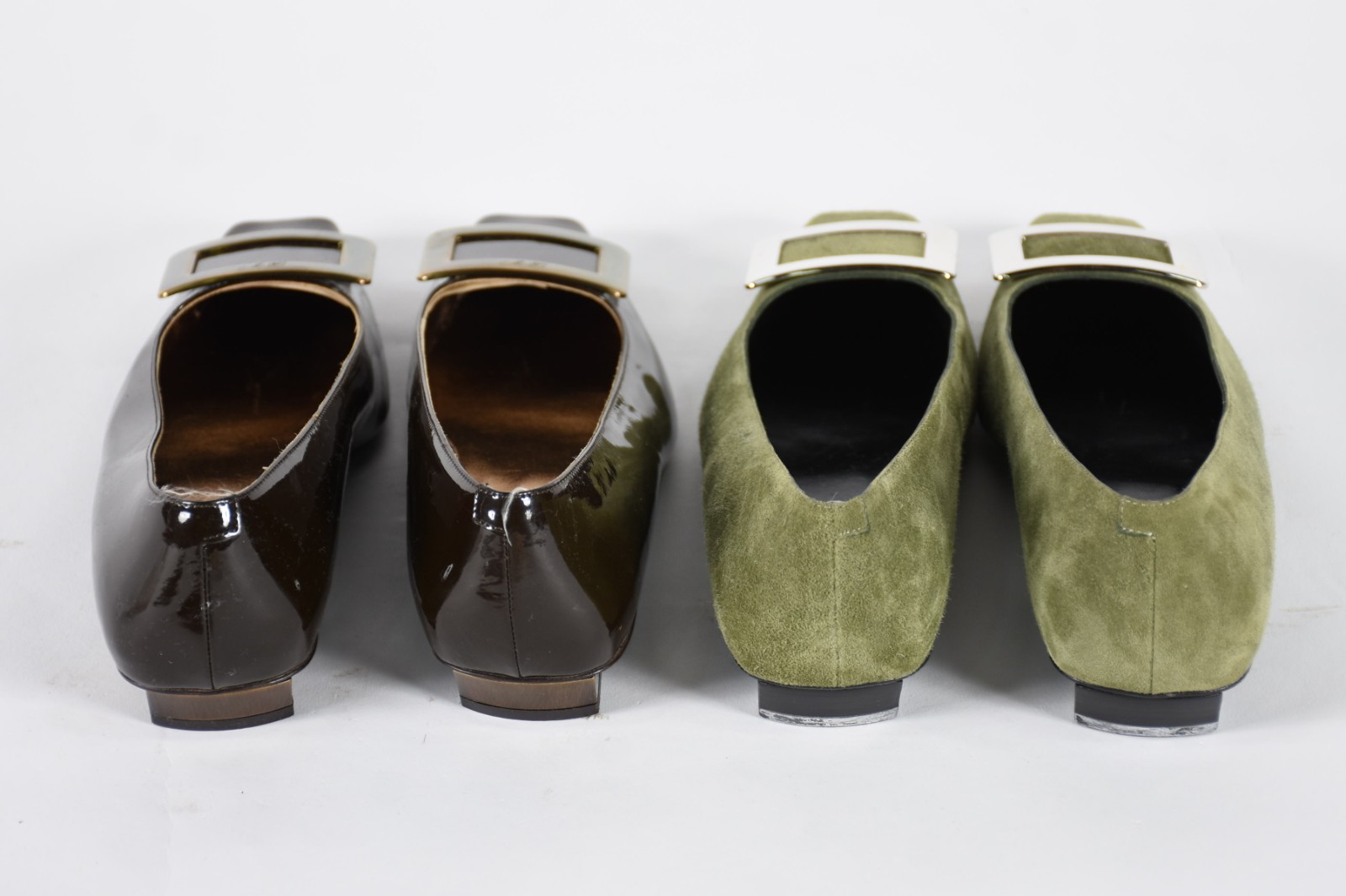 Dois pares de sapatos femininos italianos da marca ROGER VIVIEN... - foto 2 de 5