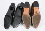 Dois pares de sapatos femininos italianos FERRA... - Dois pares de sapatos femininos italianos FERRAGAMO, tamanho brasileiro 36. Peças usadas seminovas.