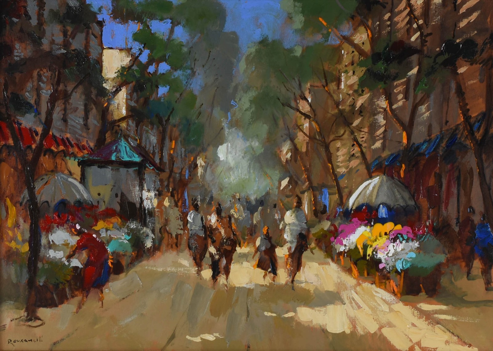 Armando Romanelli (1945), Ramblas de Barcelona - foto 1 de 4