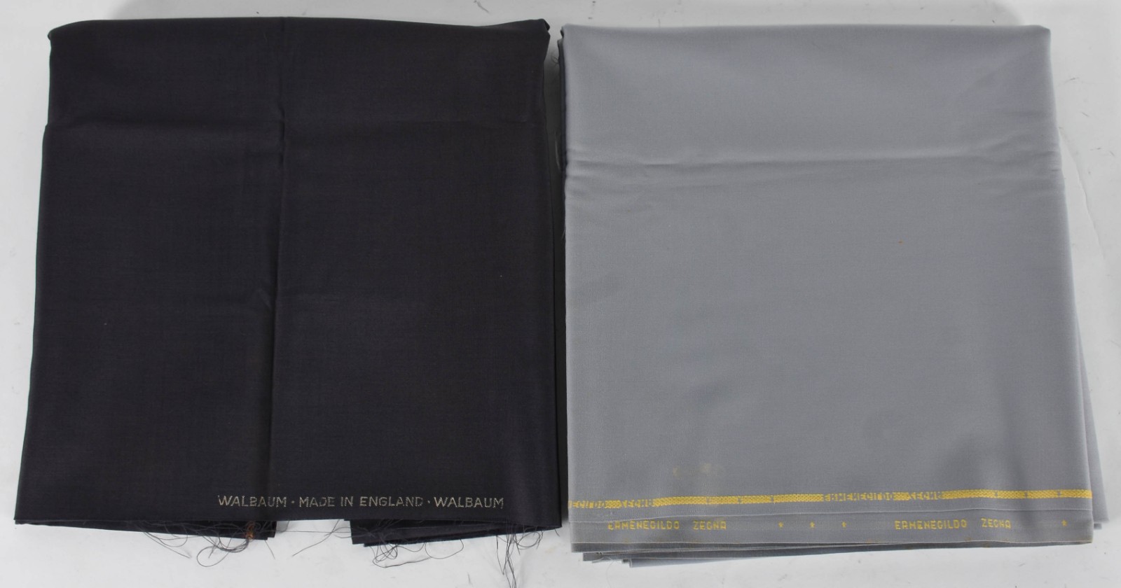 Dois cortes de tecido para terno de HERMENEGILDO ZEGNA e outro... - foto 1 de 7