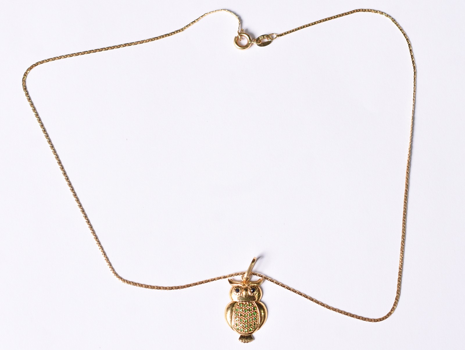 Gargantilha de ouro 18 k, com pingente feitio crucifixo (Por motivos... - foto 2 de 6