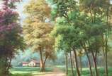 Nilton Bravo (1937-2005), Paisagem - Óleo sobre tela.