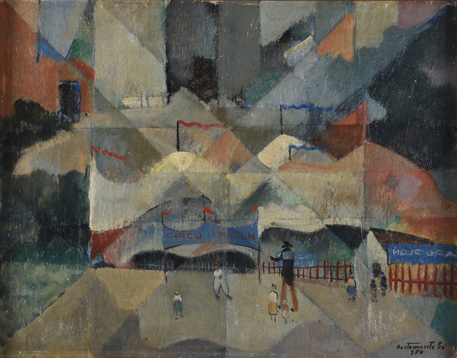 Bustamante Sá (1907-1988), O Circo - foto 1 de 4