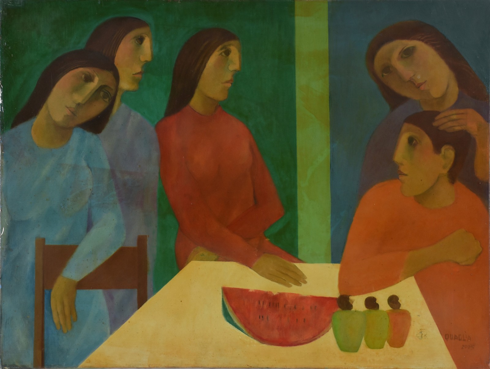 João Quaglia (1928-2014), Figuras com Frutas - foto 1 de 3