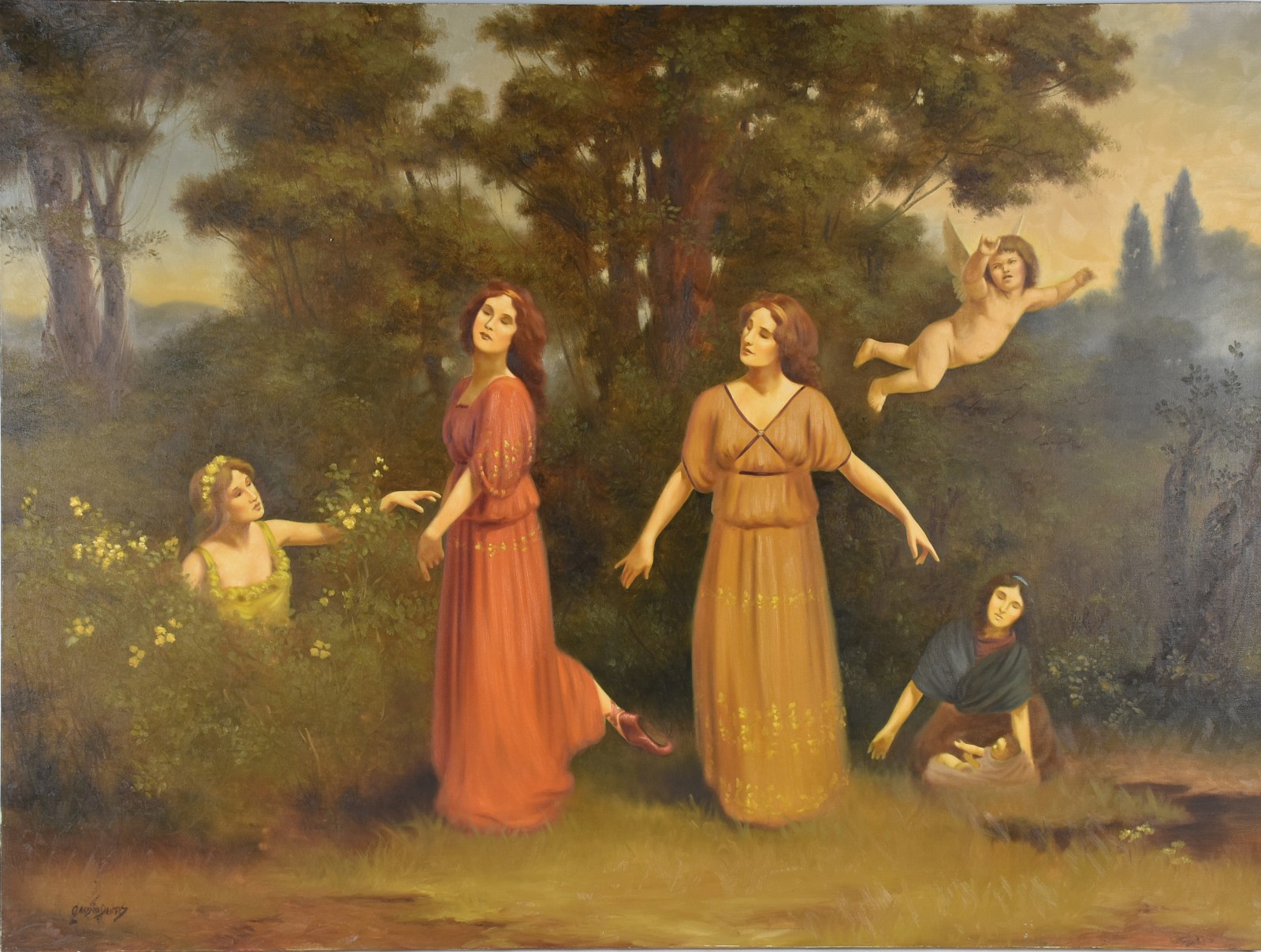 Claudio Dantas (1959), Alegoria Pastoral - As Estações - foto 1 de 3