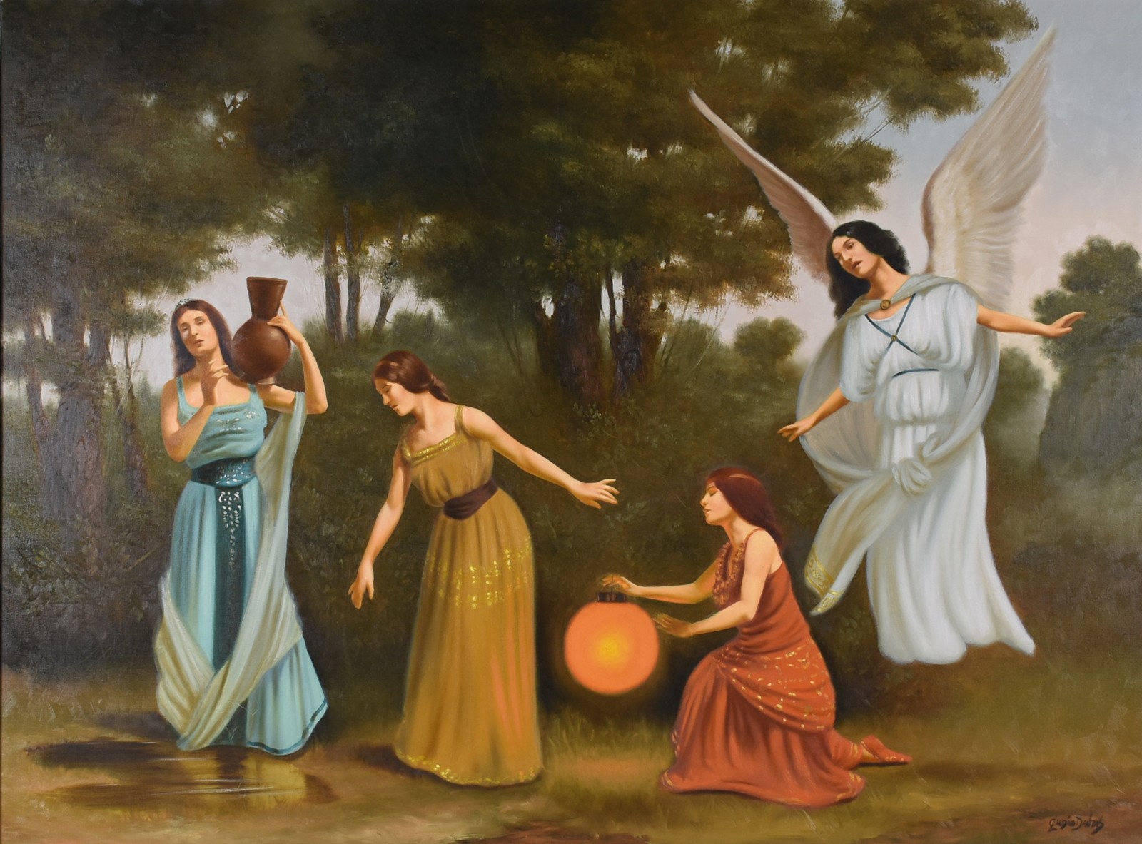 Claudio Dantas (1959), Alegoria Pastoral - Os Elementos - foto 1 de 4