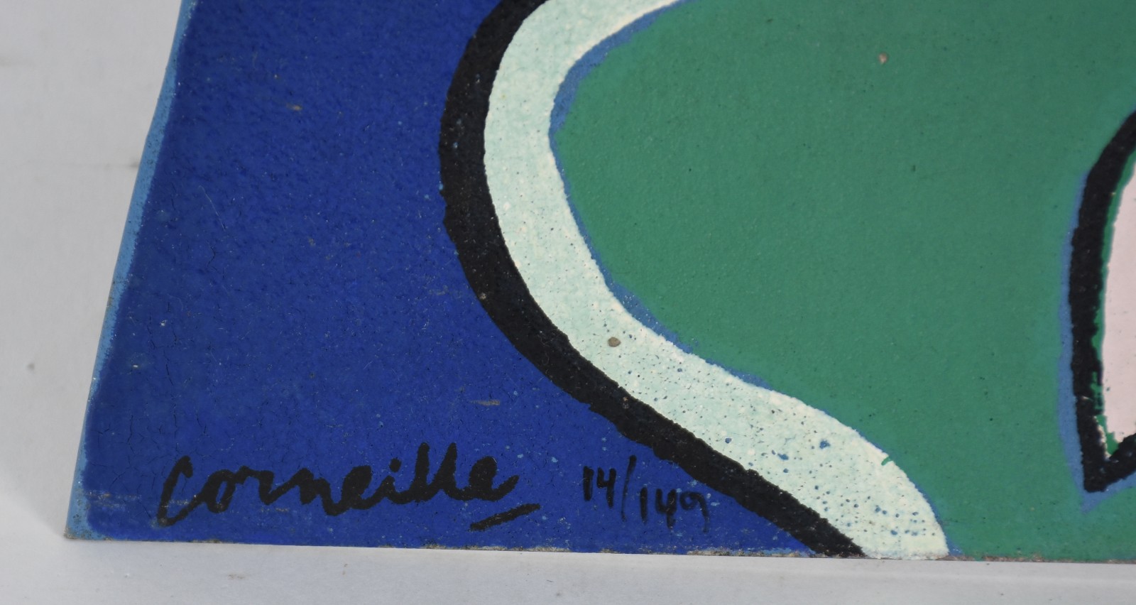 Corneille (1922-2010), Femme et d'oiseaux Exotiques - foto 2 de 3