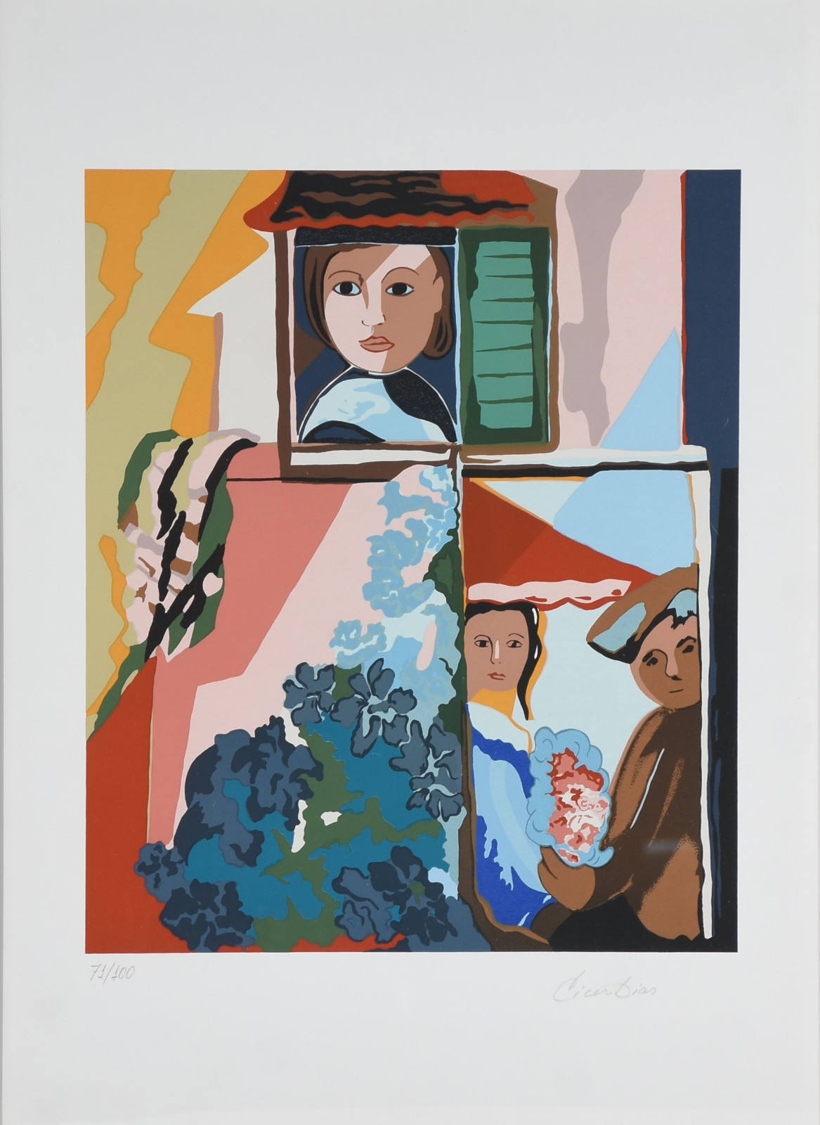 Cícero Dias (1907-2003), Mulher na Janela - foto 1 de 5