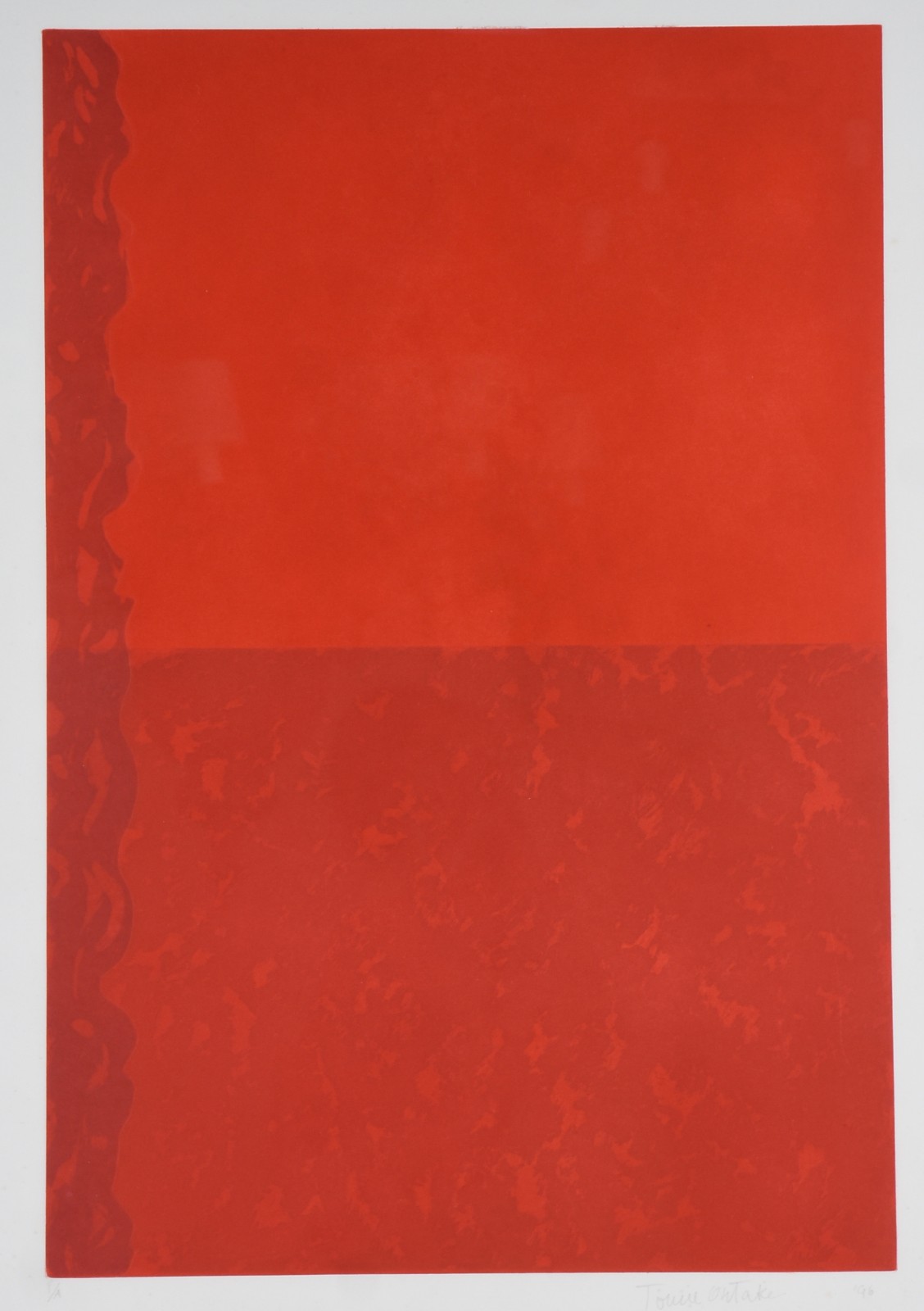 Tomie Ohtake (1913-2005), Vermelho - foto 1 de 5