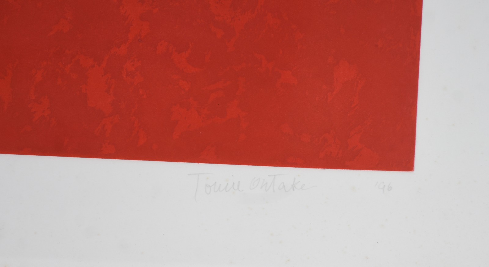 Tomie Ohtake (1913-2005), Vermelho - foto 3 de 5