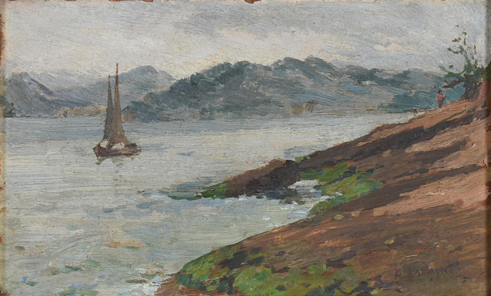 Benjamim Parlagreco (1856-1902), Paisagem - foto 1 de 4