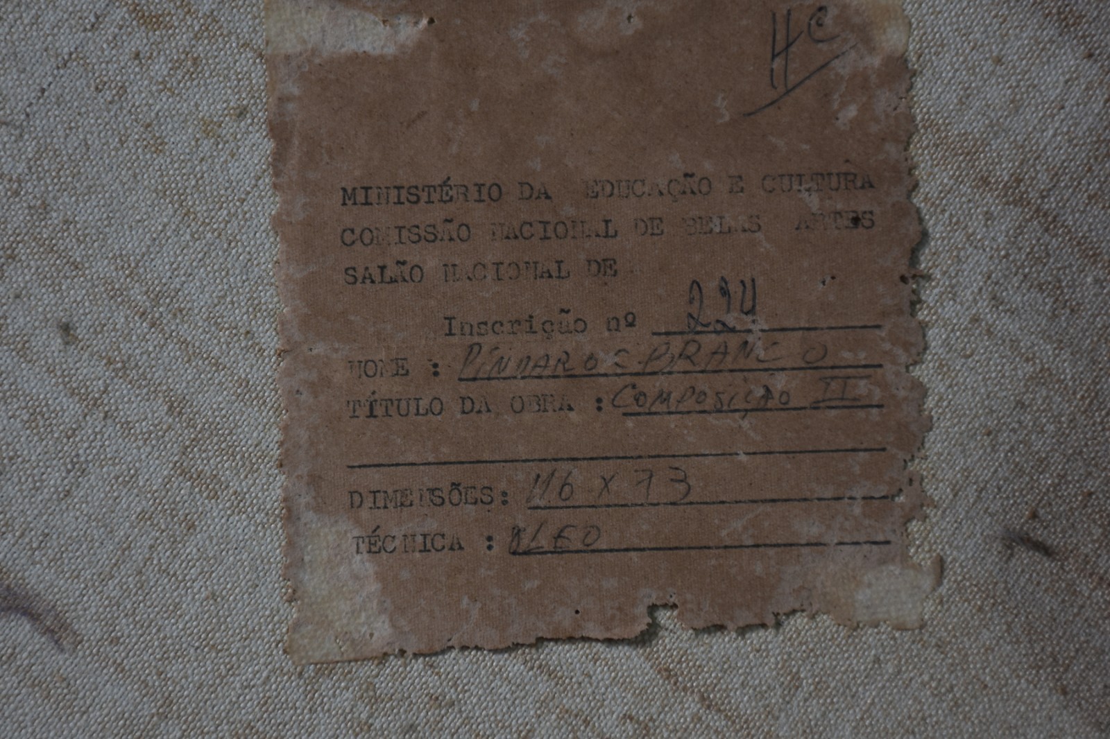 Píndaro Castelo Branco (1930), Composição - foto 6 de 6
