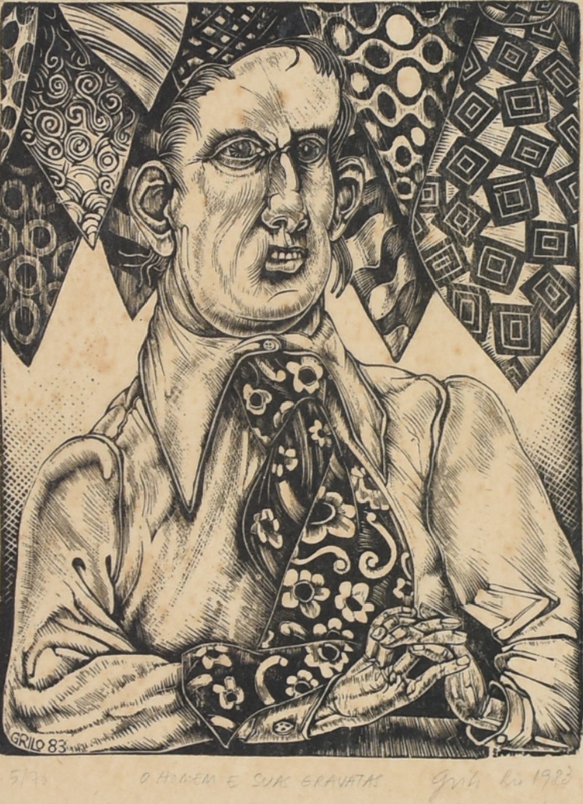 Rubem Grilo (1946), O Homem e Sua Gravatas - foto 1 de 5